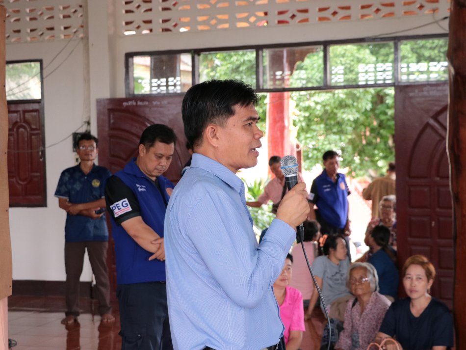 เทศบาลตำบลเวียงต้า ลงพื้นที่รับฟังประชาคมหมู่บ้าน บ้านเหล่า หมู่ที่ 2 และ บ้านเหล่าศรีภูมิ หมู่ที่ 8 เตรียมแผนพัฒนาท้องถิ่น (พ.ศ.2571 – 2575)